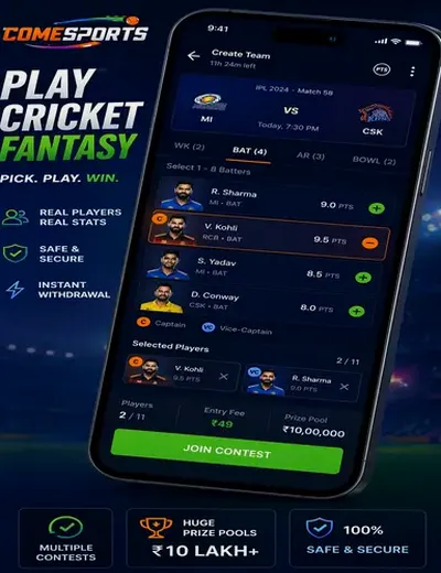 Brazino777 (brazino 777 login) fantasy cricket & matchday visual 2